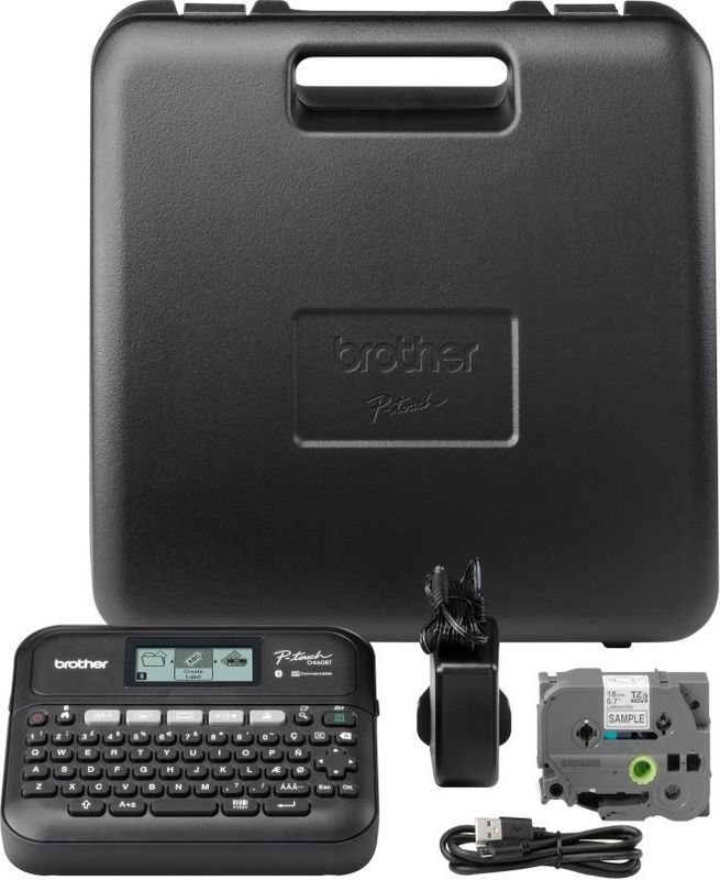 Brother PT-D460BTVP Címkenyomtató Black