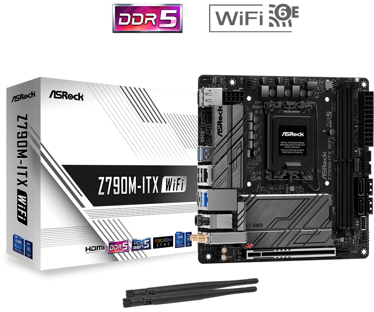 ASRock Z790M-ITX WiFi alaplap