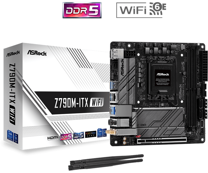 ASRock Z790M-ITX WiFi alaplap