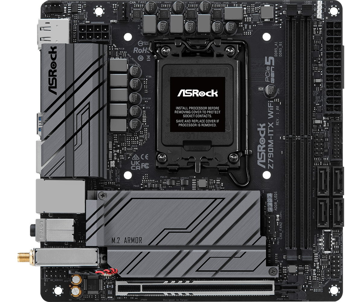ASRock Z790M-ITX WiFi alaplap