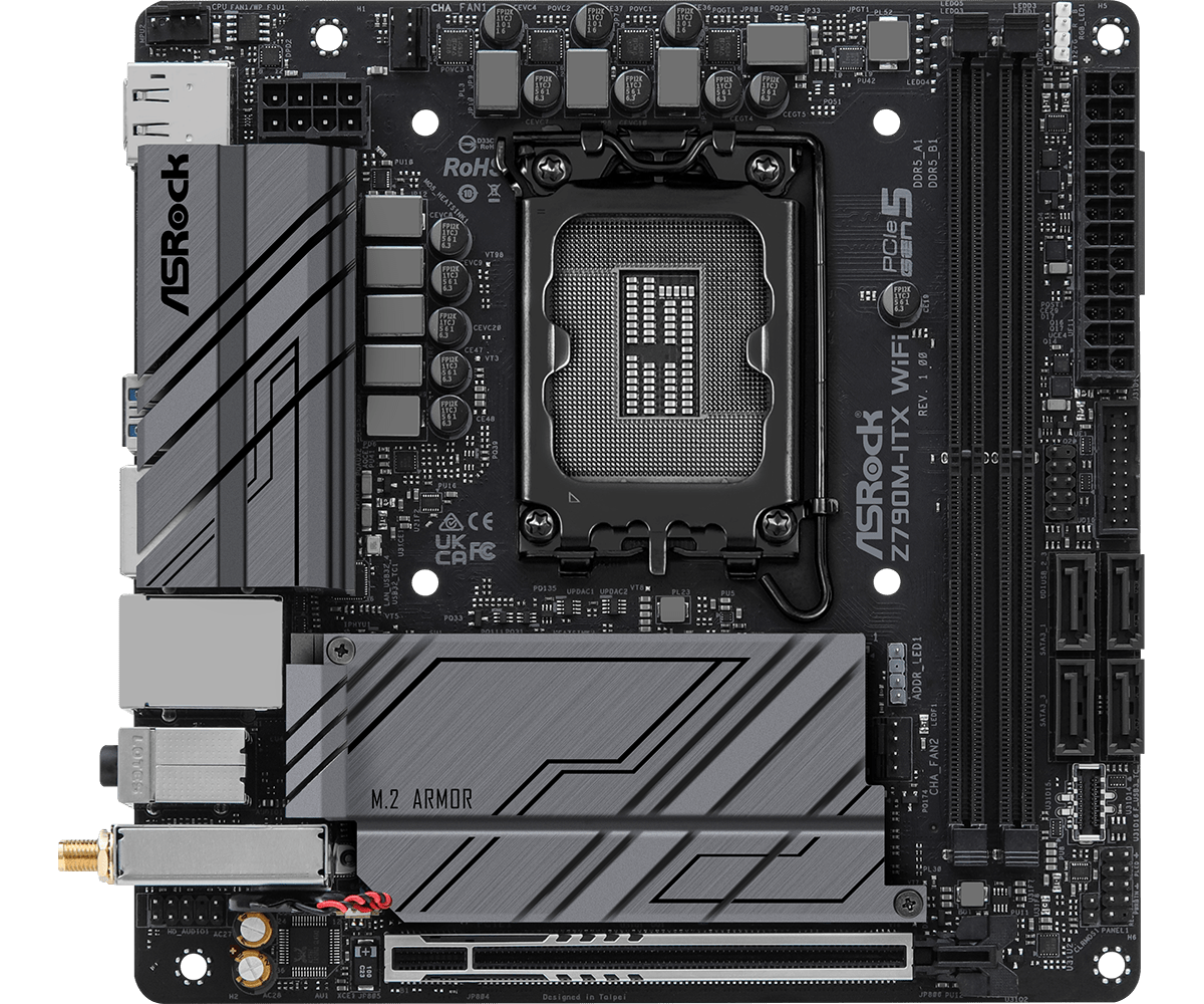 ASRock Z790M-ITX WiFi alaplap