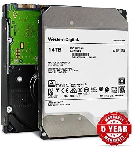 Western Digital Ultrastar WUH721414ALE6L4 14TB/8/600/72 Sata III 512MB HDD