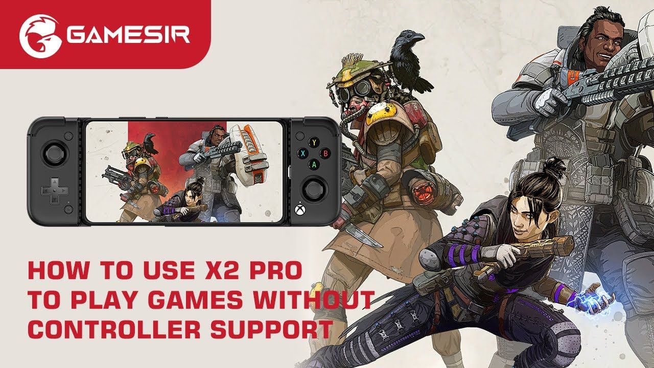 GameSir X2 Pro Mobil/Xbox vezeték nélküli kontroller (fehér)