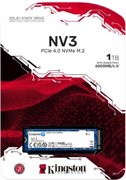 KINGSTON  SNV3S/1000G NV3 M.2 PCIE NVME m.2 SSD