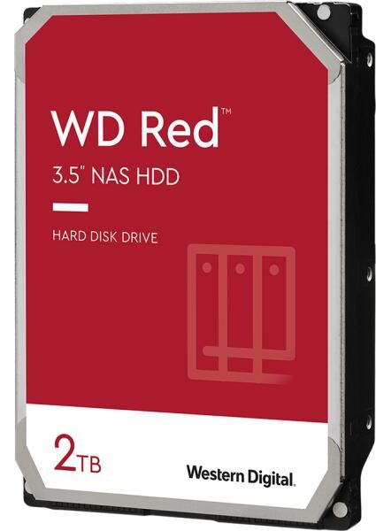 Western Digital 2TB Red Plus 3,5&quot; SATA3 5400rpm (64MB) WD20EFPX HDD 3,5&quot;