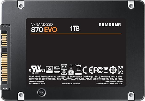 Samsung 870 EVO 1TB MZ-77E1T0B/EU SATA SSD