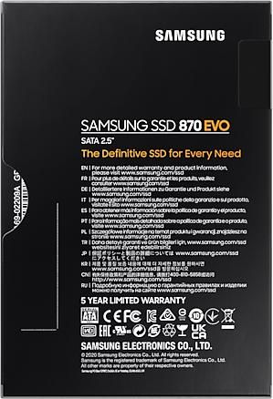 Samsung 870 EVO 1TB MZ-77E1T0B/EU SATA SSD