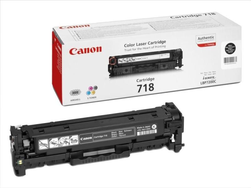Canon CRG-718BK fekete 3,4K Toner