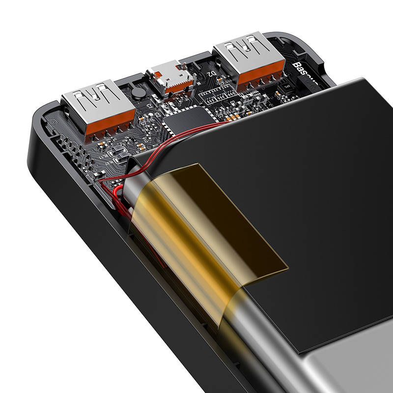 Baseus Bipow PPBD050401 30.000mAh 20W kijelzős Powerbank fekete