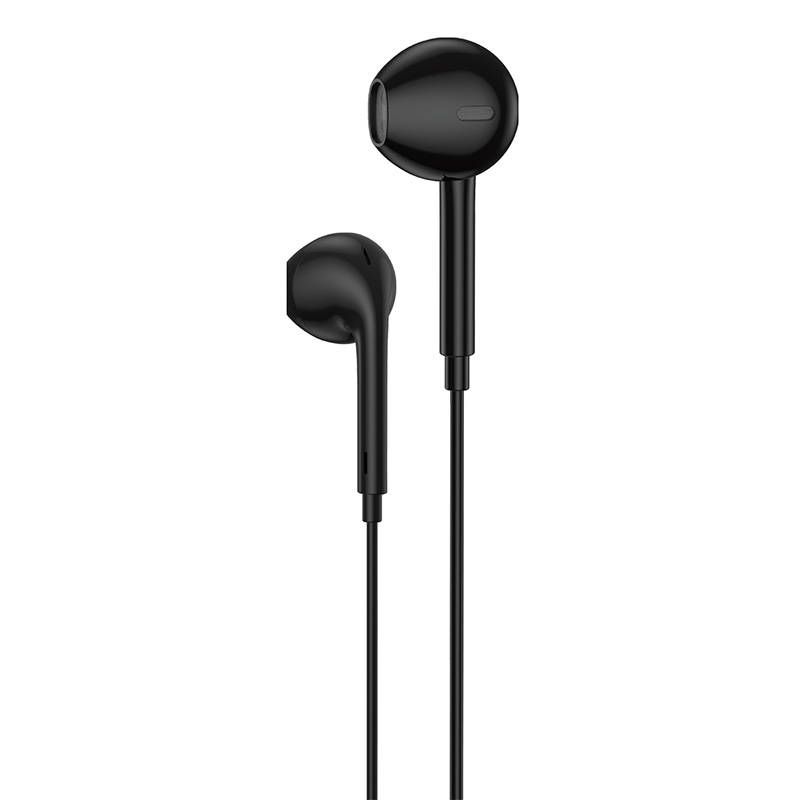 Foneng EP100 3,5mm Jack 4pin fekete Fülhallgató earphones