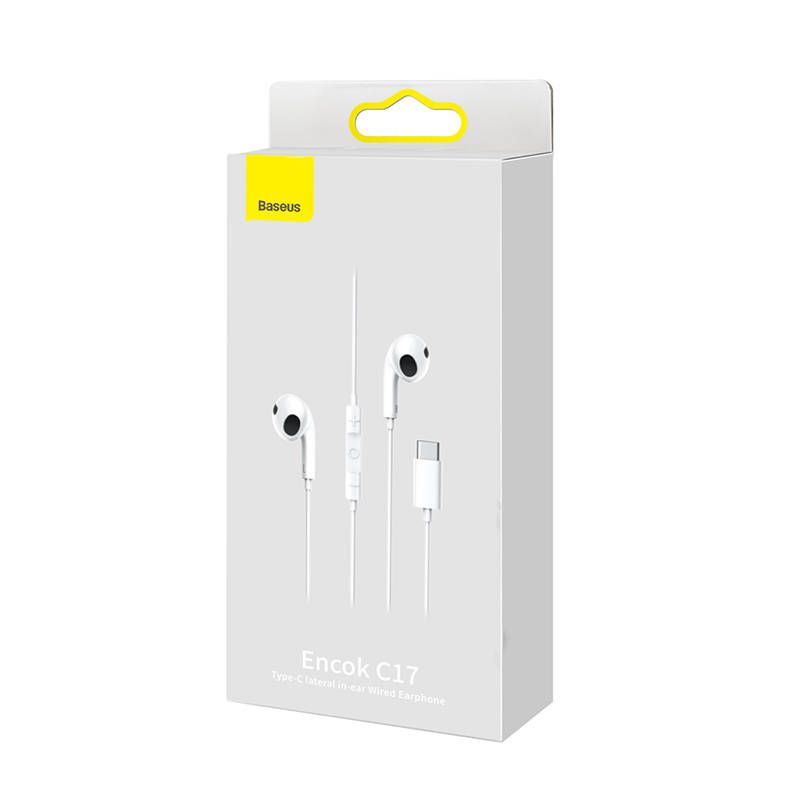 Baseus Encok C17 fülhallgató USB-C (fehér)