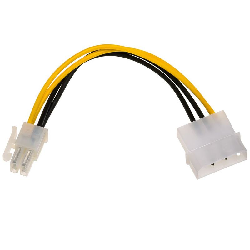 Akyga Molex (M) - 4Pin CPU (F) AK-CA-12 Kábel táp átalakító