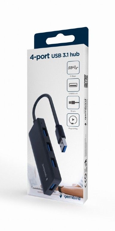 Gembird UHB-U3P4-03 4 port HUB USB 3.0