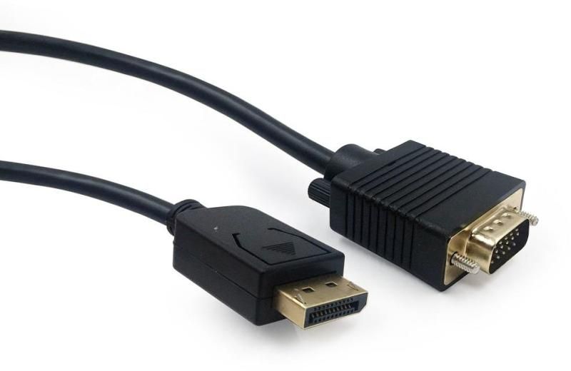 Gembird Displayport(M) to VGA(M) CCP-DPM-VGAM-6 1,8m Kábel