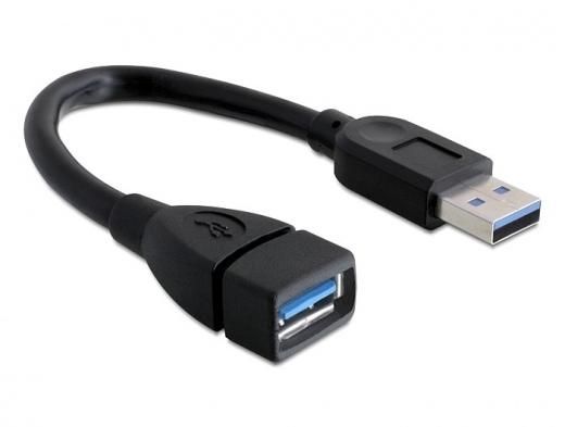 DeLock 82776 USB3.0 hosszabító 0.15m Kábel