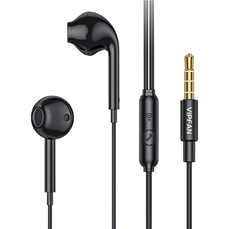 VFAN M15, 3,5 mm-es jack 4pin, 1 m (fehér) Fülhallgató
