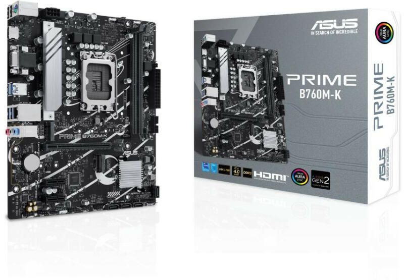 ASUS PRIME B760M-K DDR5 alaplap