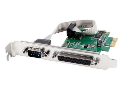 Gembird PEX-COMLPT-01 COM serial port + LPT port PCI-Express bővítőkártya