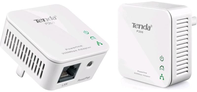 Tenda P200KIT 200Mbps PowerLine Mini Adapter (2db-os)