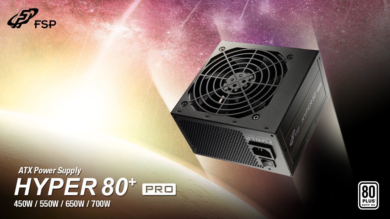 FSP HYPER PRO 550W 80+ tápegység
