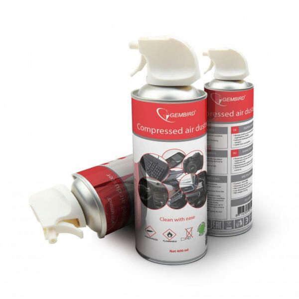 Gembird CK-CAD-FL400-01 400ml Spray sűrített levegő