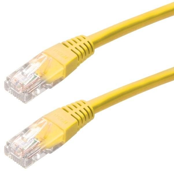 Equip 825462 UTP CAT5e szerelt Patch 3m sárga Kábel
