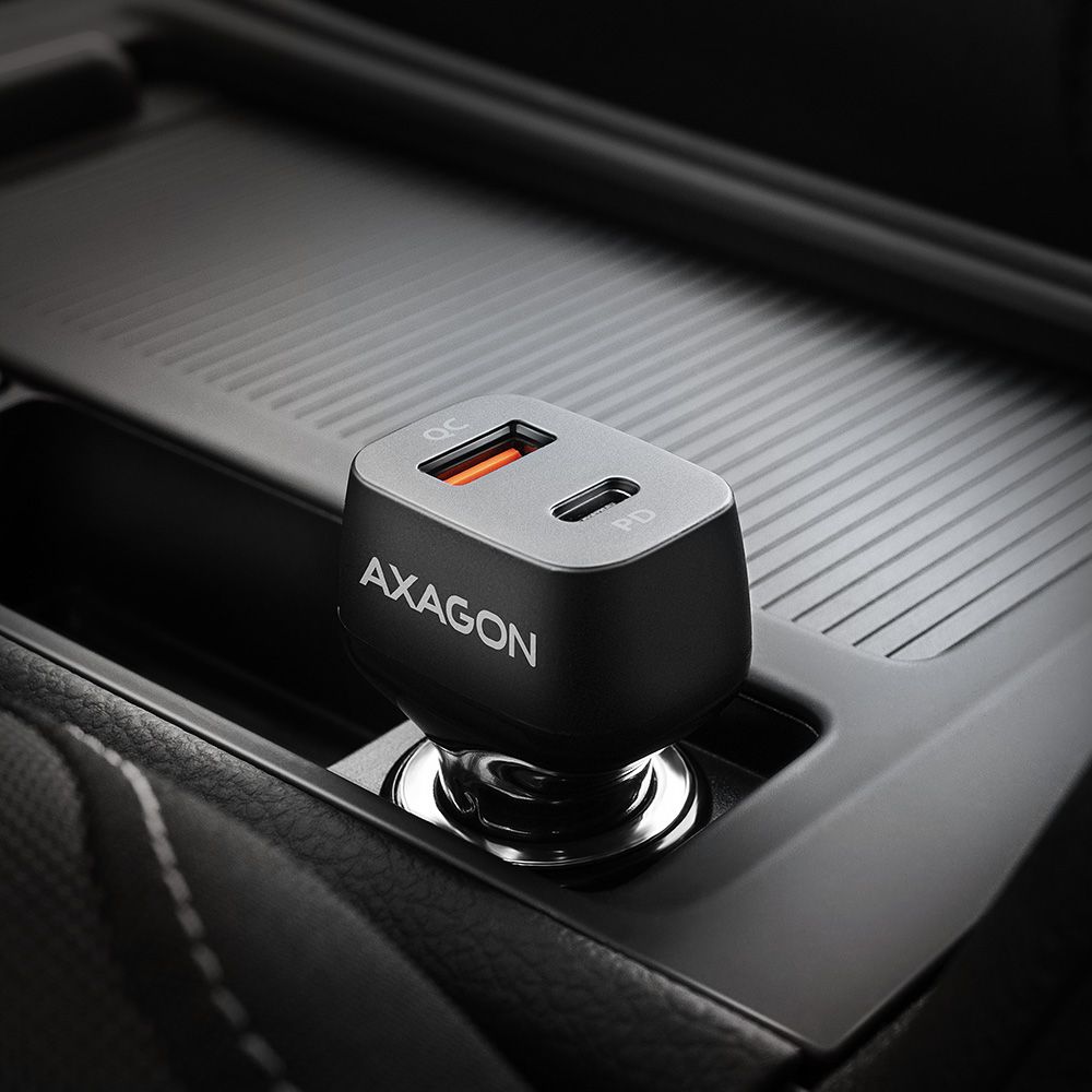 Axagon PWC-QC USB-A Autóstöltő