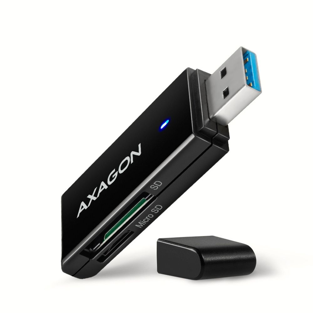 AXAGON CRE-S2N USB3.0 külső kártyaolvasó