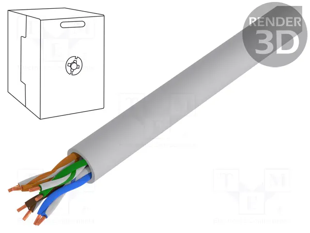 Digitus DK1511-V-305-1 FTP CAT5e fali beltéri Kábel