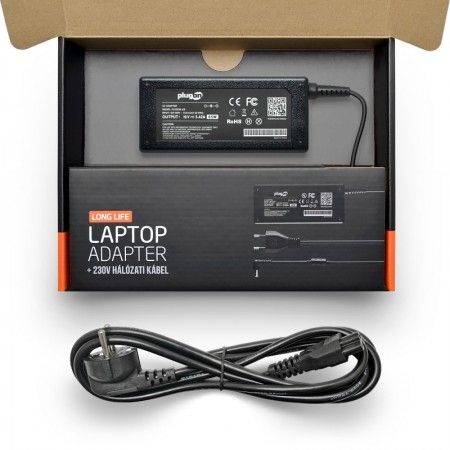 ASUS (AD03713, AD03714) 19V 3,42A 65W (4,5mm/3mm) utángy. laptop töltő
