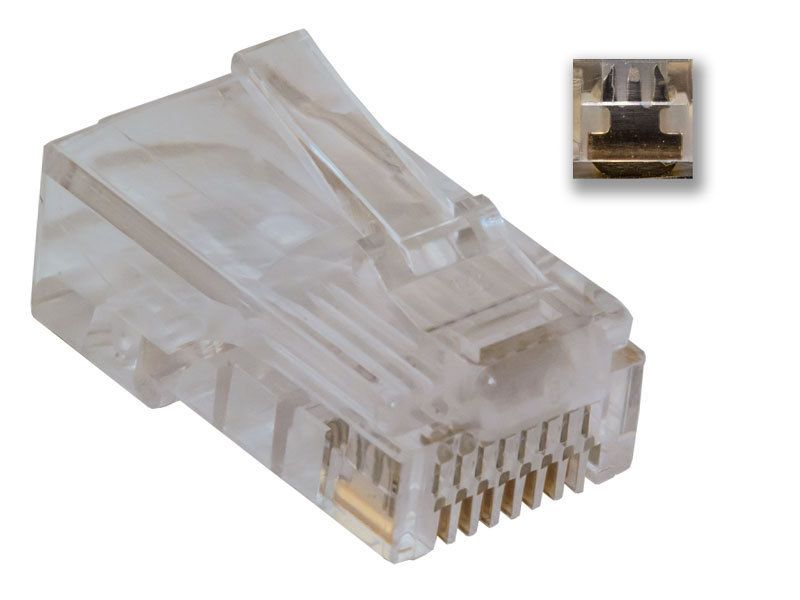 Rainbow UTD6881 RJ45 UTP CAT6A (fali kábelhez) Dugó