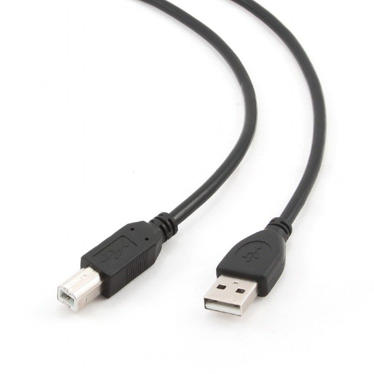 Gembird CCP-USB2-AMBM-6 USB2.0 A-B 1,8m kábel fekete