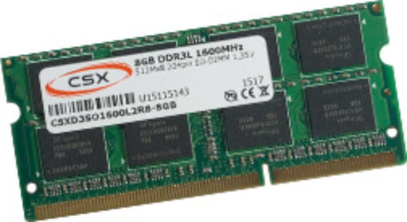 CSX RAM SODIMM DDR3L 8GB 1600MHz 1.35V AP_SO1600D3LV_8G
