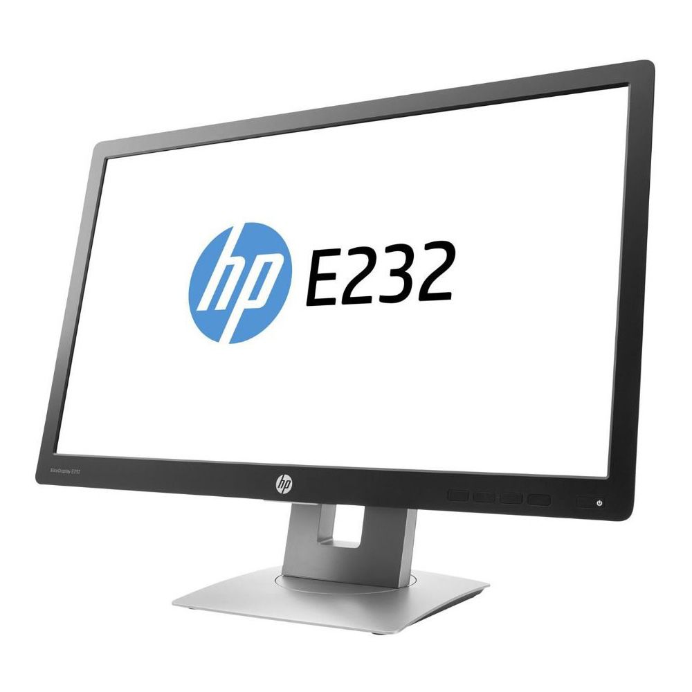 LCD HP EliteDisplay 23&quot; E232; black/silver;1920x1080, 1000:1, 250 cd/m2, VGA, HDMI, DisplayPort, USB Hub, AG
