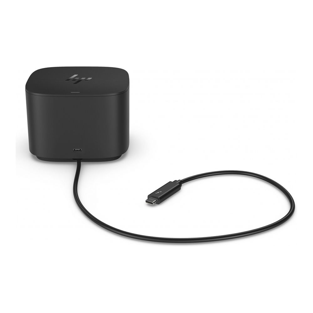 HP ThunderBolt Dock G2; USB-C cable + 120W adaptér;2x USB-C, 1x ThunderBolt 3, 3x USB 3.0, 2x DisplayPort, 1x VGA, 1x RJ45, 1x Jack 3.5mm