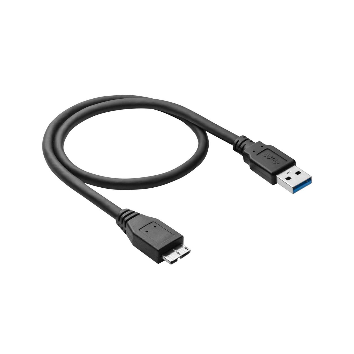 Akyga AK-USB-26 USB 3.0 A / USB Micro B 0,5m Black kábel