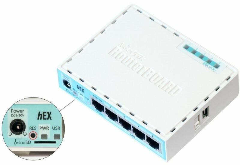 Mikrotik hEX RB750Gr3 L4 256Mb router