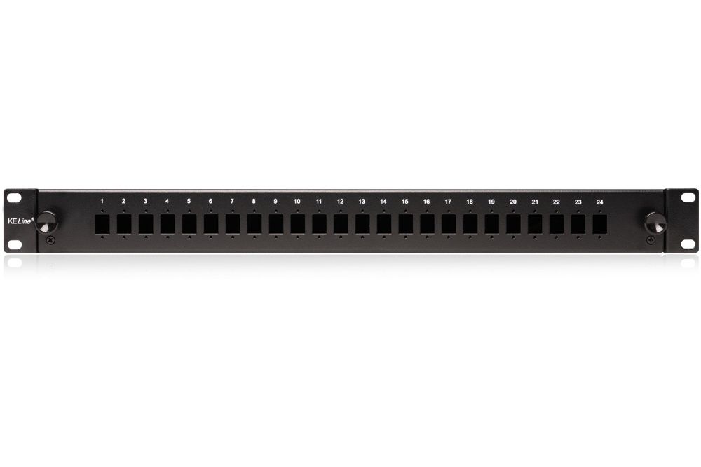 Keline RAB-FO-X47-SL 24SC/LC 1U Kihúzható Optikai patch panel