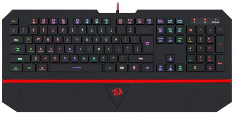 Redragon Harpe K502RGB vezetékes RGB billentyűzet