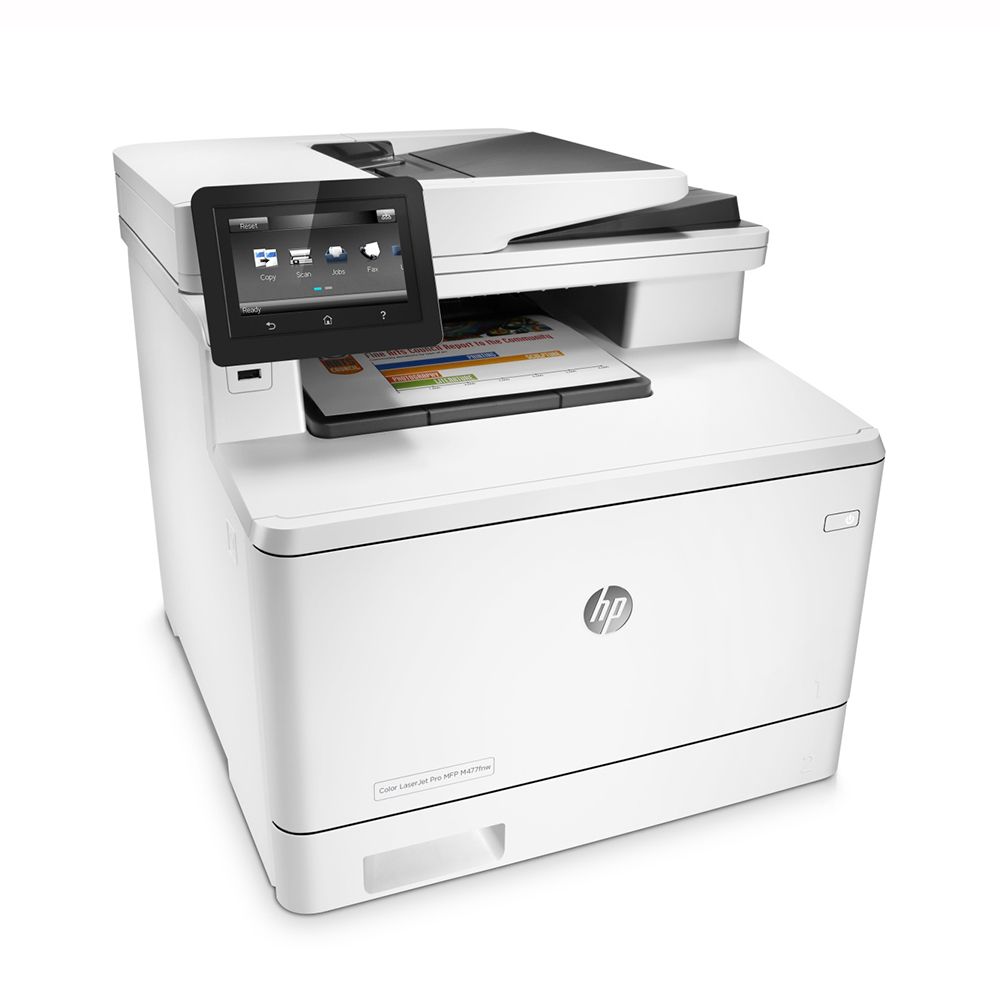 HP Color LaserJet Pro M477fnw; - 256MB;JetDirect, Scan, Copy, Fax, WiFi, USB port
