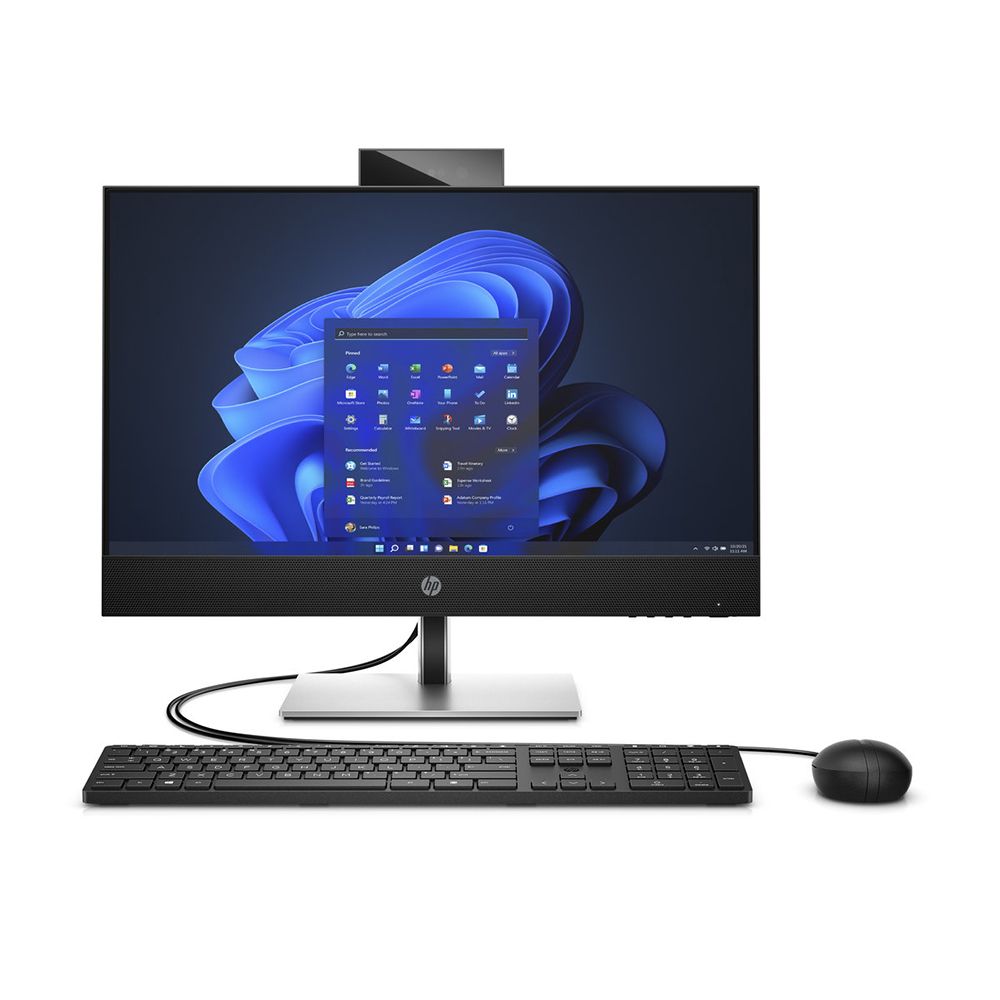 HP ProOne 440 G9 AiO; Core i5 12400T 1.8GHz/8GB RAM/256GB SSD PCIe;DVD-RW/WiFi/BT/CR/webcam/23.8&quot; FHD (1920x1080)/Win 11 Pro 64-bit/Height Adjustable
