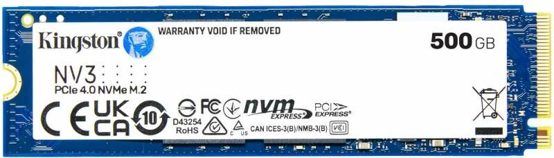 KINGSTON  SNV3S/500G NV3 M.2 PCIE NVME m.2 SSD