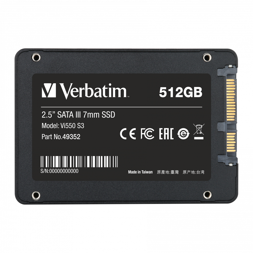 Verbatim Vi550 S3 256GB SATA3 (49351) SSD
