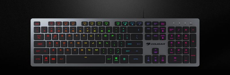 Cougar Vantar Gaming Black HU világítós Billentyűzet
