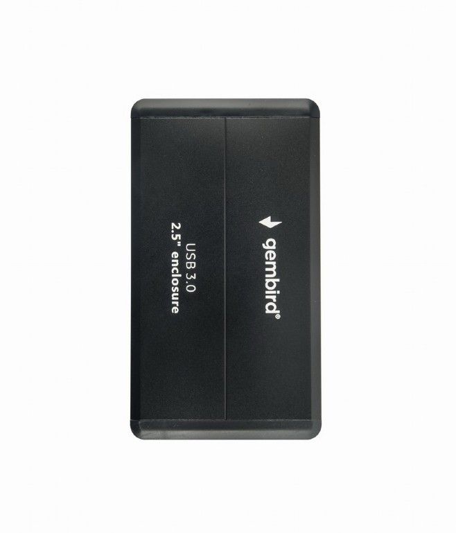 Gembird SATA 2.5&quot; USB3.0 alu. SSD ház fekete