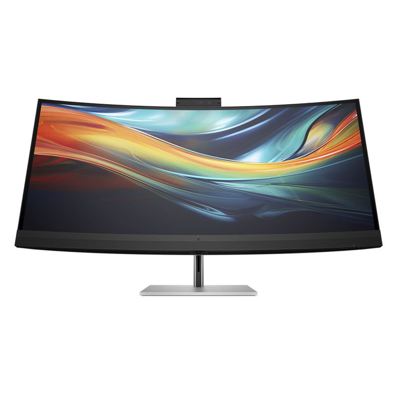 HP Series 7 Pro WQHD Conferencing Monitor - 740pm;;5120x2160, 1000:1, 300cd/m2, HDMI, DP, USB-C, TB4, USB Hub, Webcam, Speakers, RJ-45, AG