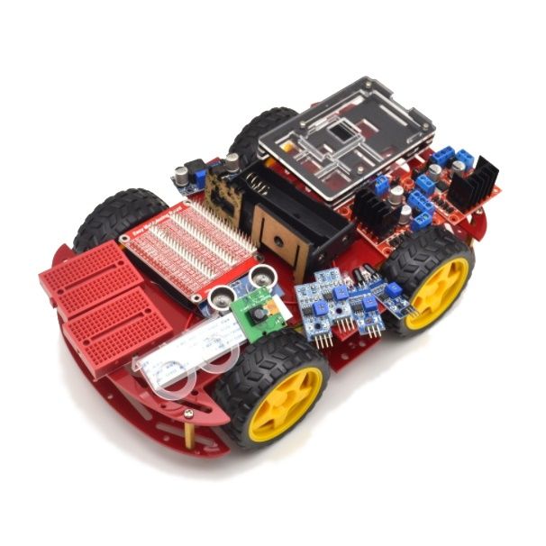 Raspberry Pi 3 inteligentný auto-robot;ovládanie bezdrôtové WiFi