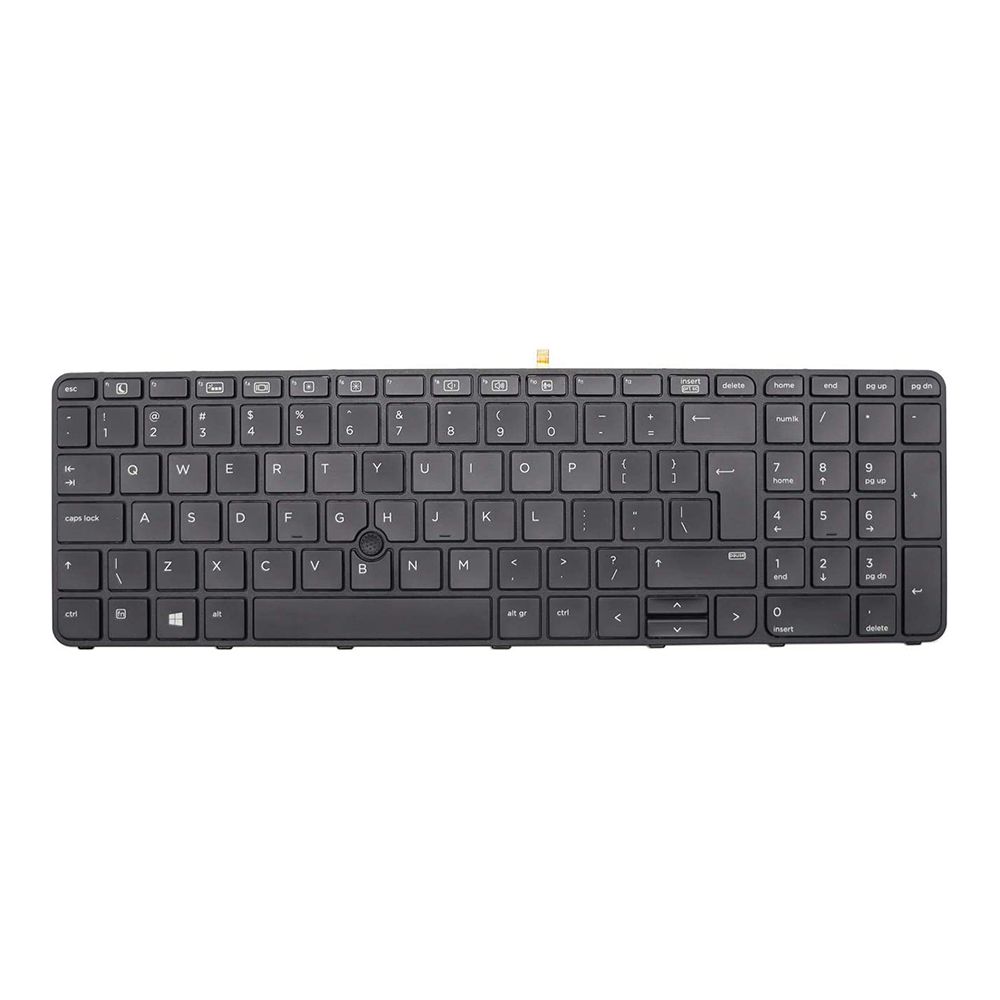 Keyboard HP 650 G2/G3;backlit, trackpoint, big enter, P/N 841145-FL1