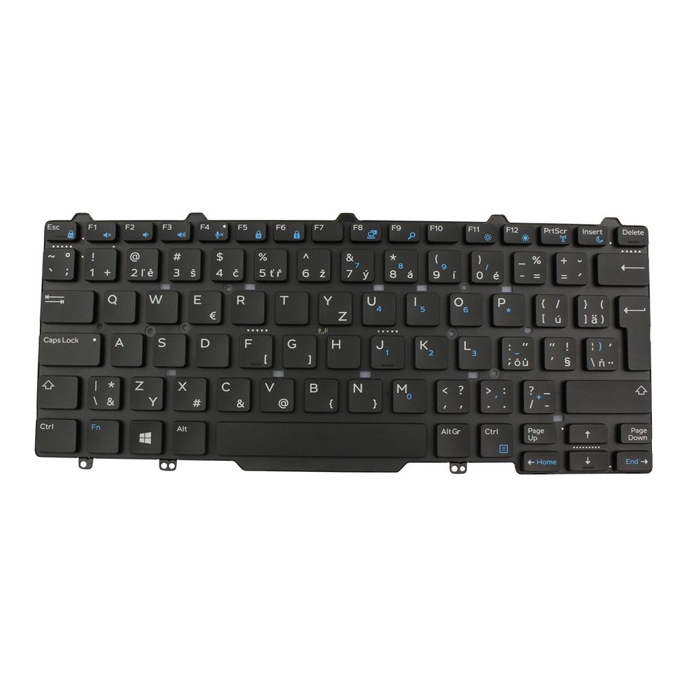 Keyboard Dell Latitude E5450/E5470/E7450/E7470;big enter, P/N 7N1D8