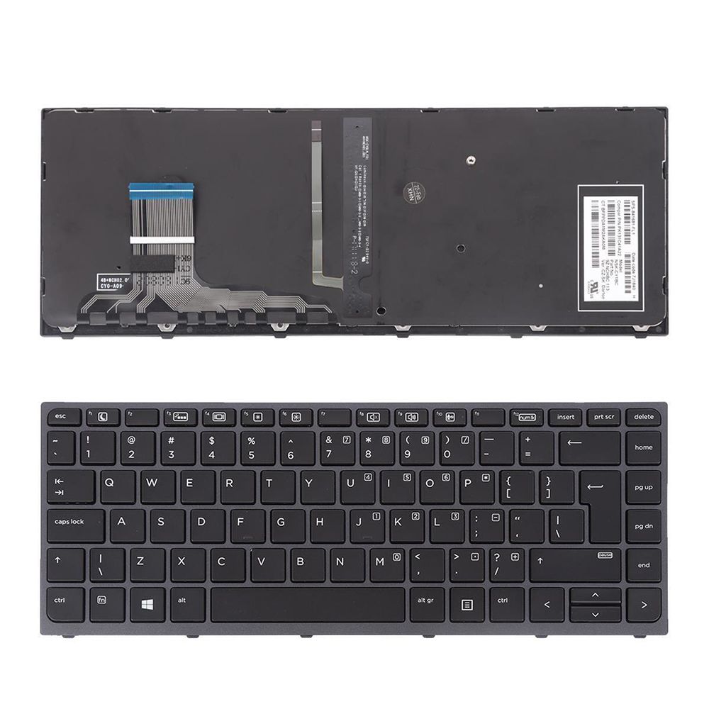 Keyboard HP Zbook Studio G3/G4;backlit, big enter, P/N 841681-B71